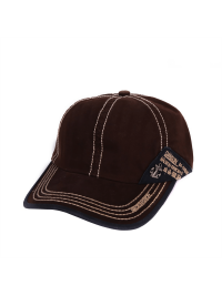 کلاه کپ مردانه بیسبال مدل MADEN GSIOR قهوه ای