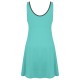 مایو زنانه دامن دار طرح SPEEDO سبز - آبی (سایز متوسط)